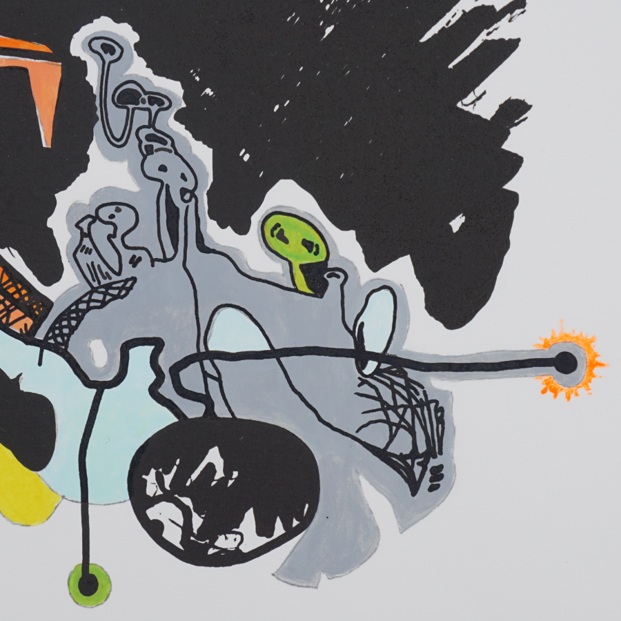 underworld - Art work by Kirsten Mortimer